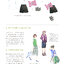 (ลดราคา-มีตำหนิ) หนังสือสอนระบายสีน้ำแฟชั่น Watercolor Style Fashion Wear Diary