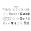 (Pre-order) หนังสือสอนวาดลายเส้นสีขาว-ดำ ภาพน่ารักๆขนาดเล็ก