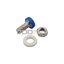 บานานาแจ๊ค ซ็อคเก็ต ตัวเมียขนาด 2 มม. สีน้ำเงิน Banana Jack Socket 2mm Blue