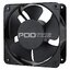 พัดลมระบายความร้อน AC 220V 20060HBL บอลแบริ่ง Ball Bearing ขนาด 8 นิ้ว (20x20x6 ซม.)