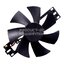 พัดลมระบายความร้อน เตาแม่เหล็กไฟฟ้า DC18V 11025SL ขนาด 11x14.5x2.5 ซม.