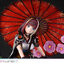PRISMA WING Fuzichoco Original Illustration Scarlet Umbrella and Peony DX Edition 1/7 Complete Figure(Pre-order)
