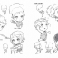 (Pre-order) หนังสือสอนวาดคาแรคเตอร์จิบิ ตัวการ์ตูนย่อส่วนน่ารักๆ