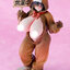 Nikkan Shoujo Welcome! Honey Park Kumano Mitsu Bear Head Ver. (1/6 Scale)(Pre-order)