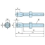 Chain Bolt CBS2-25-L : IMAO