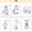 (Pre-order) หนังสือสอนวาดลายเส้นสีขาว-ดำ นิทานเด็ก