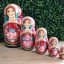 ตุ๊กตาแม่ลูกดก (Matryoshka) - Premium Doll From Russia With Love 022