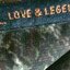 FF02986 เสื้อผ้ามือสอง สีนำตาล แบรนด์love &legend อก free-53 นิ้ว