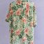 FF03045 เสื้อเชิ้ตแฟชั่น มือสอง koret ลายดอกไม้ อก free-55 นิ้ว