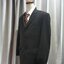 Suit0089 เสื้อสูทชาย สีเทาน้ำตาลเข้ม มือสอง Master.NET อก 42 นิ้ว