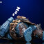 Adventurer's World Crusher Ogre Non Scale Posable Figure Blue(Provisional Pre-order)