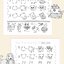 (Pre-order) หนังสือสอนวาดลายเส้นสีขาว-ดำ ภาพน่ารักๆขนาดเล็ก