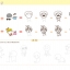 (Pre-order) หนังสือตัวอย่างภาพการ์ตูนจิ๋วน่ารักๆ กว่า 5,000 แบบ So Fun!! My 5000 Cute Doodles