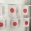 ธงชาติญี่ปุ่น (ธงราวญี่ปุ่น) 日本の旗 Japan Flag String Hanging Flag Small Flag Decoration Small Flagุ ธงชาติประเทศญี่ปุ่น สำหรับประดับตกแต่งในงาน ตกแต่งสถานที่ ราคาถูก