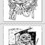 (Pre-order) หนังสือวาดภาพการ์ตูนสัตว์ลายเส้นสีขาว-ดำ