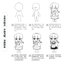 (Pre-order) หนังสือสอนวาดคาแรคเตอร์การ์ตูนผู้หญิงสไตล์จิบิ
