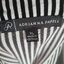 FF05858 เสื้อแฟชั่น มือสอง ลายทาง แบรนด์ ADRIANNA PAPELL อก 42-44 นิ้ว
