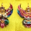 พญาครุฑ ทรงฤทธิ์ รุ่นโคตรมหาเศรษฐี วัดพระมหาธาตุวรมหาวิหาร จ.นครศรีธรรมราช เนื้อปีกเครื่องบินผสมดีบุก ลงยาราชาวดี