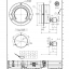 Compound Gauge : UST-336D 75 เกลียวออกหลัง -0.1 to 2.5 Mpa Stainless Steel : Daiichi Gauge