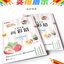 (Pre-order) หนังสือระบายสีไม้ภาพอาหารระดับเริ่มต้น