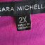 FF04046 เสื้อผ้ามือสอง สีชมูบานเย็นเข้ม แบรนด์ SARA MICHELLE อก free-46 นิ้ว