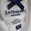 FF02459 เสื้อชีฟองลูกไม้ สีขาว มือสอง La Chapelle อก 36 นิ้ว