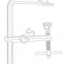 F CLAMP 250 X 120mm HEAVY DUTY (エホマL型クランプ（強力型）ヘビータイプ) : GS25C : EHOMA