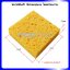 ฟองน้ำเช็ดปลายหัวแร้ง Soldering Sponge สีเหลือง ขนาด 6.5x6.5 ซม. หนา 1.5 ซม. ทนทานใช้ซ้ำได้