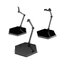 The Simple Stand x3 BLACK (for Figures & Models) Hex Type(Pre-order)