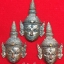 เศียรพระลักษณ์หน้าทอง รุ่นแรก หลวงพ่อเอิบ วัดซุ้มกระต่าย จ.ชัยนาท เนื้อนวะโลหะหน้าผากฝังพลอย