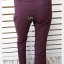 FF01383 กางเกงผ้า สีม่วง แบรนด์เนม MNG มือสอง เอว 25 นิ้ว