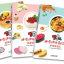 (Pre-order) หนังสือสอนปั้นดินขนมหวาน, อาหาร ผักและผลไม้