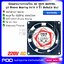 พัดลมระบายความร้อน AC 220V 8025HSL บุช Sleeve Bearing ขนาด 3 นิ้ว (8x8x2.5 ซม.)