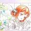 (Pre-order) หนังสือลายเส้นสำหรับระบายสีภาพแนวโลลิต้า Coloring Book of Flowers & Sweet girls