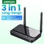 UGREEN 3 in 1 บลูทูธ 5.0 aptX™ อะแดปเตอร์ส่งสัญญาณเสียง Hd RX TX 100M สําหรับ Airpods Computer PS4 Pro Nintendo Switch
