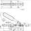 Pull/Push Toggle clamp : 36020