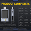 เครื่องวัดไฟฟ้า FNIRSI รุ่น FNB58 แบบ USB Teste Digital Voltmeter Protocol Power PD Trigger Capacity Measuremen