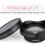 เลนส์ มือถือ ULANZI 65mm Telephoto Lens for iPhone, Smartphone HK 4D Super Wide-Angle Fishyeye Mobile Camera Lens