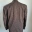 SUIT-B0009 เสื้อสูท สีน้ำตาล ลายกางปลา แบรนด์CRESTMAN อก 40 นิ้ว
