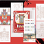 (พร้อมส่ง) ชุดกระดาษระบายสีน้ำ CHINA TIME-HONORED BRAND พิมพ์ลาย 8 แผ่น + Watercolor dot card 24 สี + พู่กัน 1 ด้าม