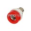 บานานาแจ๊ค ซ็อคเก็ต ตัวเมียขนาด 2 มม. สีแดง Banana Jack Socket 2mm Red