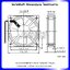 พัดลมระบายความร้อน AC 220V 12025HBL บอลแบริ่ง Ball Bearing ขนาด 4.5 นิ้ว (12x12x2.5 ซม.)