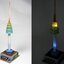 3D จิ๊กซอว์เกาหลี หอคอยกรุงโซลมีไฟ LED 3D Jigsaw 한국 퍼즐 LED 조명이 있는 3D Jigsaw Seoul Tower with LED