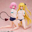 To Love-Ru Darkness Golden Darkness Swimsuit with Gym Uniform Ver. 1/4 Complete Figure(Pre-order)