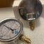 Vacuum Gauge Oil Fill : (-1-1bar,-30-15inhg/psi) ขนาดหน้าปัด 2 1/2 " เกลียว 1/4 BSP