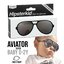 Aviator Black Sunglasses Age 0-2 Hipsterkid แว่นกันแดดสีดำ(Logo-Hipsterkid)