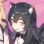 Little Witch Nobeta B2 Wall Scroll Nobeta, Nonota, Black Cat-chan(Pre-order)