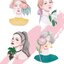 (ลดราคา-Clearance Sale) หนังสือเทคนิคระบายสีไม้ภาพผู้หญิง Girl's time