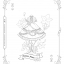 (Pre-order) หนังสือลายเส้นสำหรับระบายสีภาพแนวโลลิต้า Coloring Book of Flowers & Sweet girls