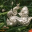 เทพเพชรพญาธร รุ่นมหาเสน่ห์บันดาลทรัพย์ หลวงพ่อเสน่ห์ วัดเชียงขาง จ.เชียงใหม่ เนื้ออัลปาก้า